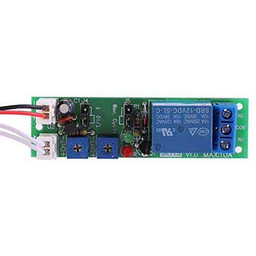 1pc DC 12V / 24V einstellbare , elektronische Komponenten Module Zykluszeiten Switch Module Delay On / Off Timer Verzögerung Switch-Modul 6 Typen Optional(DC 12V 0-120 Minuten einstellbar) von Hilitand