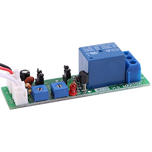 1pc Verzögerung Zeitrelais DC 12V / 24V einstellbare Zykluszeiten Switch Module Delay On/Off Timer Verzögerung Switch-Modul 6 Typen Optional(DC 5V einstellbar für 0-30 Minuten) von Hilitand