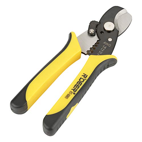 2 in 1 Abisolierzange RT-6065 8 "Professionelle Kabelschere Abisolierzange Cutter Multi-Hand-Werkzeug Zwei-Farben 2 in 1 Abisolierzange RT-6065 8 "Professionelle Kabelschere Abisolierzange Cutter Multi-Hand-Werkzeug Zwei-Farben von Hilitand