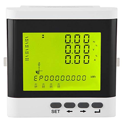 3 Phasen Elektro-Energiezähler Multifunktions-Leistungsmesser Strom Spannung Frequenz Leistung Energiezähler Digital LCD Panel Amperemeter 3 Phasen Elektro-Energiezähler Multifunktions-Leistungsmesser Strom Spannung Frequenz Leistung Energiezähler Digital LCD Panel Amperemeter von Hilitand