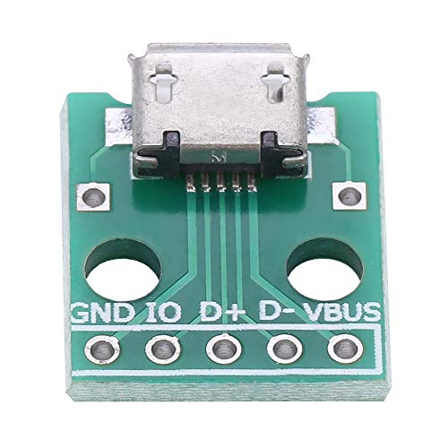 5pin Buchse B Typ PCB Konverter,10 stücke Micro USB zu DIP Adapter 5 Pin 2,54mm Pitch USB Buchse PCB Converter Modul 5pin Buchse B Typ PCB Konverter,10 stücke Micro USB zu DIP Adapter 5 Pin 2,54mm Pitch USB Buchse PCB Converter Modul von Hilitand