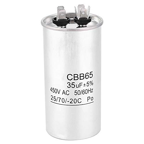 CBB65 450V 35UF Kondensator Aluminiumfolie Klimaanlage Startkondensator für Kondensator-Klimaanlage mit gerader Kühl- oder Wärmepumpe von Hilitand