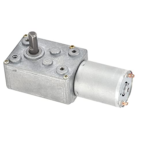 DC 12V 62RPM 1kg.cm Turbo-Schneckengetriebemotor, JSX100‑370 Drehmomentstarker Untersetzungsmotor mit Selbsthemmung für Fensteröffner Türöffner Miniwinden DC 12V 62RPM 1kg.cm Turbo-Schneckengetriebemotor, JSX100‑370 Drehmomentstarker Untersetzungsmotor mit Selbsthemmung für Fensteröffner Türöffner Miniwinden von Hilitand
