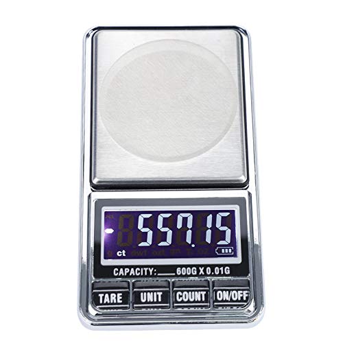 Hilitand Digitale Küchenwaagen USB High Precision Balance Digital elektronische Taschengewicht Gramm Scale(600g / 0,01g) von Hilitand