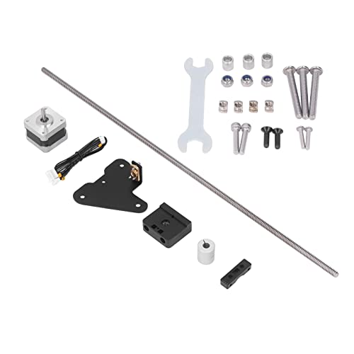 Dual-Z-Achsen-Kit, Dual-Z-Achsen-Upgrade-Kit für CR10, 3D-Drucker-Leitspindel-Kit, Leitspindel-Kit mit 515-mm-Leitspindel-4-mm-Motor, 3D-Drucker-Zubehör Dual-Z-Achsen-Kit, Dual-Z-Achsen-Upgrade-Kit für CR10, 3D-Drucker-Leitspindel-Kit, Leitspindel-Kit mit 515-mm-Leitspindel-4-mm-Motor, 3D-Drucker-Zubehör von Hilitand
