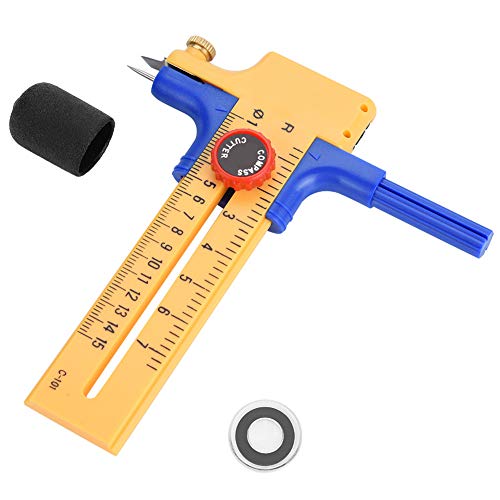 Einstellbare Kompass Kreis Cutter Runde Zeichnen Bild Papier Bastelbedarf Schneiden Messer Werkzeug Einstellbare Kompass Kreis Cutter Runde Zeichnen Bild Papier Bastelbedarf Schneiden Messer Werkzeug von Hilitand