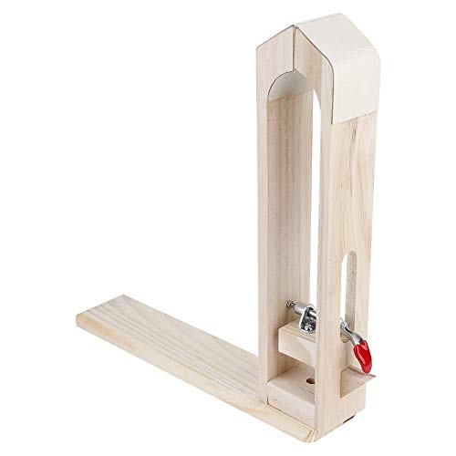 Holz Leder Arbeits Craft Clip, Hand Nähen Clamp für Lederhandwerk Sewing DIY Tisch Desktop-Tool,Lederwerkzeuge von Hilitand