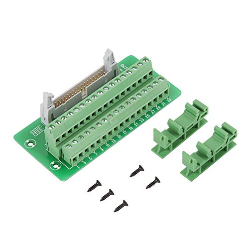 IDC34P 34Pin Steckerleiste Breakout Board Terminal Block Stecker PLC Schnittstelle mit Halterung PCB träger. von Hilitand