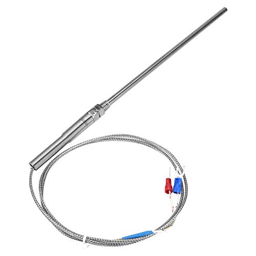 K-Typ Thermoelement Sensor M8 Gewinde Galvanischer Temperatursensor 8mm Durchmesser Gewinde 0-400 ℃(1M) von Hilitand
