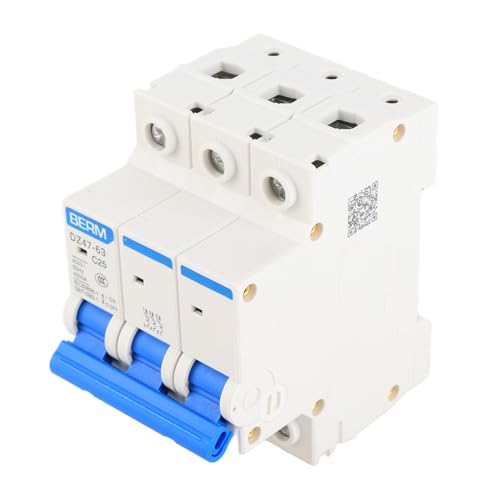 Leitungsschutzschalter 3-polig 25A 400V Fehlerstromschutzschalter Leckschutz DZ47-63 C25 Leitungsschutzschalter 3-polig 25A 400V Fehlerstromschutzschalter Leckschutz DZ47-63 C25 von Hilitand