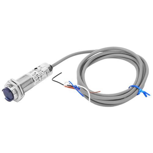 Lichtschrankenschalter DC, Elektronisches Bauteil Faseroptischer Sensor 10-30V 10-30mm 4-Leiter NPN-Sensorschalter BERM NO CDD-40N von Hilitand