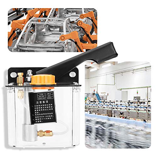 Manuelle Schmierölpumpe HP-5R, Pumpe Diverse andere Pumpen und Zubehör 650CC 4mm Rechtsbetriebener Schmieröler für CNC-Stanzdrehmaschine-Fräsmaschine von Hilitand