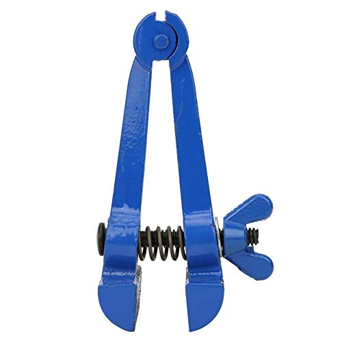 Mini-Handschraubstock, 45# Stahlblau Mehrzweck-Kleinzangen-Spannwerkzeug Kleinhandzangen-Hardware-Werkzeug(50mm) von Hilitand