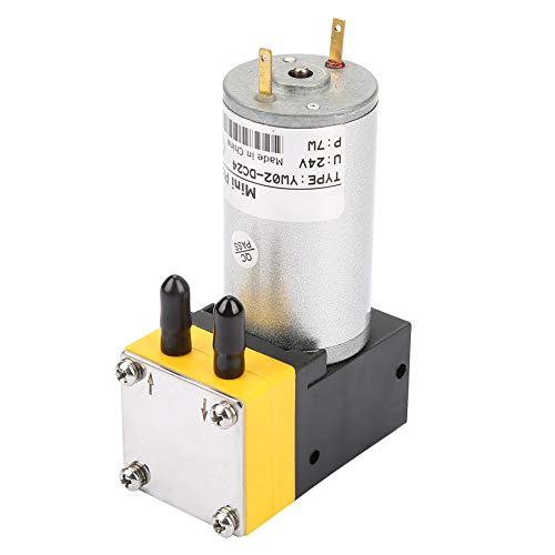 Miniatur-Membranpumpe Vakuumpumpe für Luft/Flüssigkeit 24V 0.4-1L / min von Hilitand