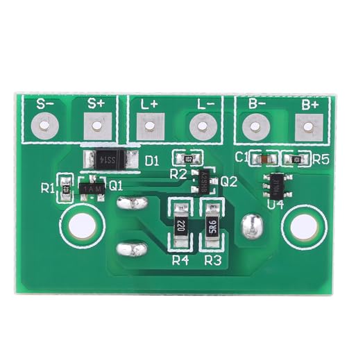 Solarlampen-Controller-Modul Steuerplatine Nachtlicht-Controller-Modul mit Schalter für 3,7 V Lithium-Batterie,Solarregler von Hilitand