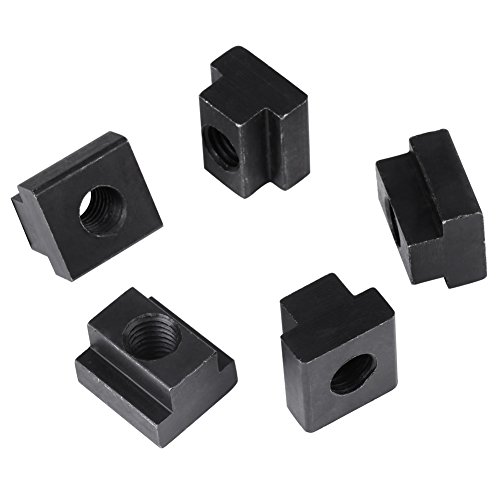 T-Nut Mutter 5 Stück M12 Gewinde passen in Black Oxide Finish T-Nutmuttern in Werkzeugmaschinentische für Aluminiumprofile T-Nut Mutter 5 Stück M12 Gewinde passen in Black Oxide Finish T-Nutmuttern in Werkzeugmaschinentische für Aluminiumprofile von Hilitand