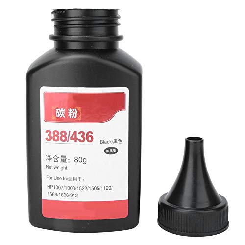 Nachfülltoner 1 Flasche Tonerpulver schwarz (80 g) von Hilitand