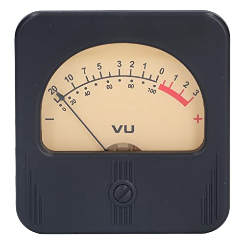 VU Meter 100mA 12V Einfache Installation Hohe Genauigkeit Robust Langlebig DB Level Meter für Aufnahmestudio,Sonstige Schalter und Steckdosen und Zubehör von Hilitand