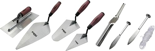Hilka 66416006 Spachtelkellen-Set mit weichen Griffflächen, Blau (6-teilig) von Hilka