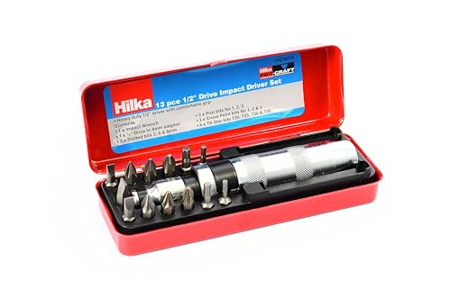 Hilka Pro Craft teilig 1/2 Zoll Schlagschrauber Set (13) von Hilka