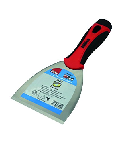 Hilka Tools 78303304 10,2 cm (101 mm) Schaber, rot & schwarz von Hilka