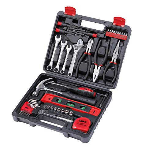 Hilka Tools 78730045 Pro Craft Werkzeug-Set, 45-teilig, Schwarz von Hilka