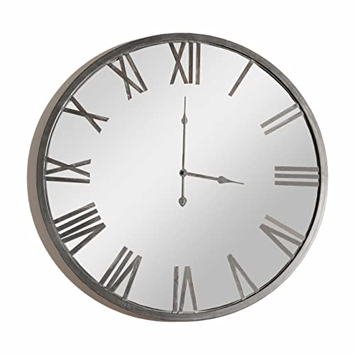 Hill Interiors Marston Wanduhr, verspiegelt, gemischt, 60 x 4 x 0 cm von Hill Interiors