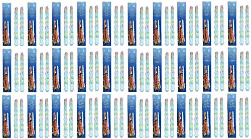 Hillfield® 60 Tropfkerzen bunt Partykerzen Spitzkerzen Dekokerzen Bunte Tropfkerze (60 Stück (30 Packs)) von Hillfield