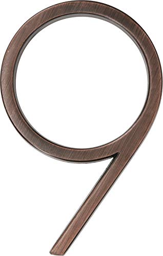 Distinctions by Hillman 844694 Floating Mount House Bronze, Nummer 9, 12,7 cm von Distinctions