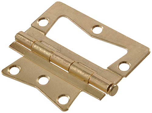 The Hillman Group 852629 Scharnier, 8,9 cm, kein Einsteckscharnier, abnehmbarer Stift, Messing-Finish, 2 Stück The Hillman Group 852629 Scharnier, 8,9 cm, kein Einsteckscharnier, abnehmbarer Stift, Messing-Finish, 2 Stück von Hillman