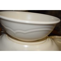 Pfaltzgraff Vintage Tee Rose Gazebo Matt Beige 15 cm Suppen Müsli Schüssel | 10 Avl von HillmarkHasIt
