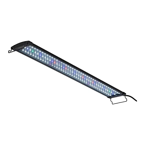 Hillvert HT-WEDGE-FT25W Aquarium LED Beleuchtung 129 LEDs 25 W 87 cm Aquarium LED Aquarium Beleuchtung von Hillvert