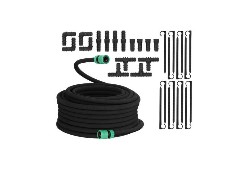 Hillvert Tropfschlauch Perlschlauch 30m Gartenbewässerung Drip Line von Hillvert