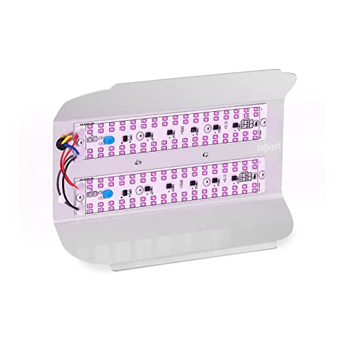 hillvert HT-WEDGE-100A LED-Pflanzenlampe 100 W 136 LED 6.000 Lumen Pflanzenlampe Pflanzenlicht Pflanzenleuchte Pflanzenlicht LED von Hillvert
