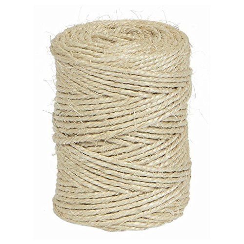 Fäden und Saiten des sicher 1003030700 – gedrehter 04 mm Sisal Seil Nat 3 CABOS HYC 700 gr von Hilos Y Cuerdas Del Segura
