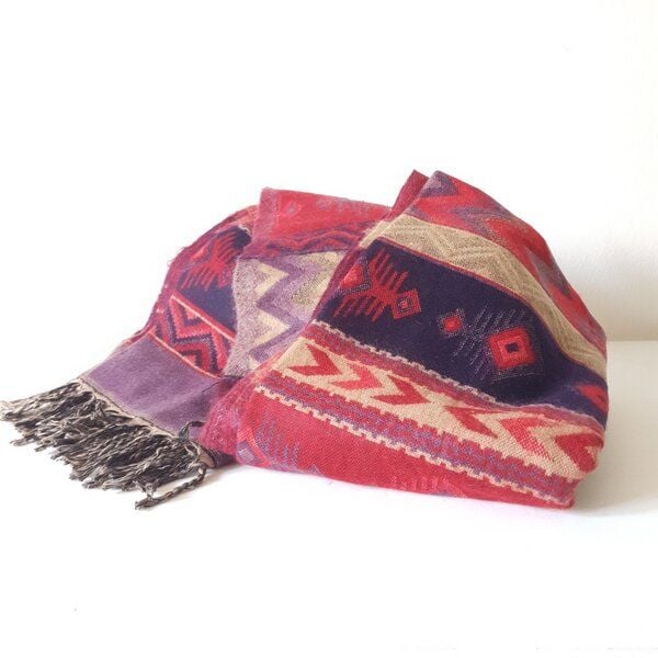Himal Hemp HH „ZigZag Ornament“ Schal/Decke handgewebt MADE IN NEPAL Himal Hemp HH „ZigZag Ornament“ Schal/Decke handgewebt MADE IN NEPAL von Himal Hemp