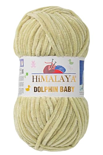 1 Packung/Knäuel Himalaya Dolphin Baby, jeder Strang 100 gr/3,5 oz, 120 mt/ 132 yd, Super Bulky Garn, Deckengarn, Samtgarn, Strickgarn, Amigurumi Garn, Babygarn 80359 1 Packung/Knäuel Himalaya Dolphin Baby, jeder Strang 100 gr/3,5 oz, 120 mt/ 132 yd, Super Bulky Garn, Deckengarn, Samtgarn, Strickgarn, Amigurumi Garn, Babygarn 80359 von Himalaya Dolphin