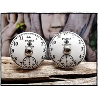 Möbelknopf Uhr, Schranknopf Mit Ziffernblatt, Schubladenknopf Uhr-Motiv, Türgriff, Möbelknauf Möbelknopf Uhr, Schranknopf Mit Ziffernblatt, Schubladenknopf Uhr-Motiv, Türgriff, Möbelknauf von Himalife