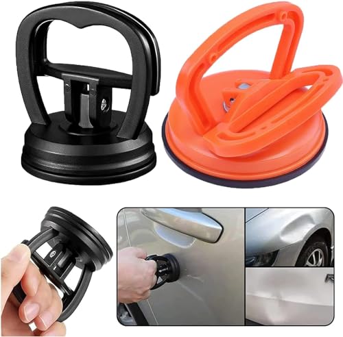 Auto Dent Puller, Leistungsstarkes Auto Dent Puller Kit Handle Lifter, Auto Saugnapf Dent Puller und Paintless Dent Repair Kit für Car Body Dent (2 Pack) von Himank