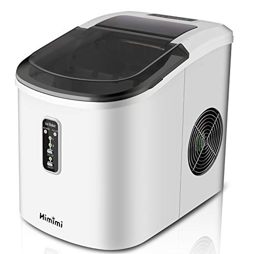 Automatische Eiswürfelbereiter Eiswürfelmaschine Testsieger mit Geringer Energieverbrauch |13 kg 24 h |9 Eiswürfel 6-8 Minuten fertig | 2,2 Liter Eiswürfelbereiter Leise mit Schaufel und Korb Automatische Eiswürfelbereiter Eiswürfelmaschine Testsieger mit Geringer Energieverbrauch |13 kg 24 h |9 Eiswürfel 6-8 Minuten fertig | 2,2 Liter Eiswürfelbereiter Leise mit Schaufel und Korb von Himimi