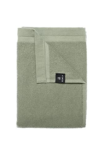Himla Lina Handtuch 50x70 cm grün Gästehandtuch Frottee mit Aufhänger schnelltrocknend saugstark - Sage - 70% Baumwolle 30% Leinen - Oeko-TEX Himla Lina Handtuch 50x70 cm grün Gästehandtuch Frottee mit Aufhänger schnelltrocknend saugstark - Sage - 70% Baumwolle 30% Leinen - Oeko-TEX von Himla