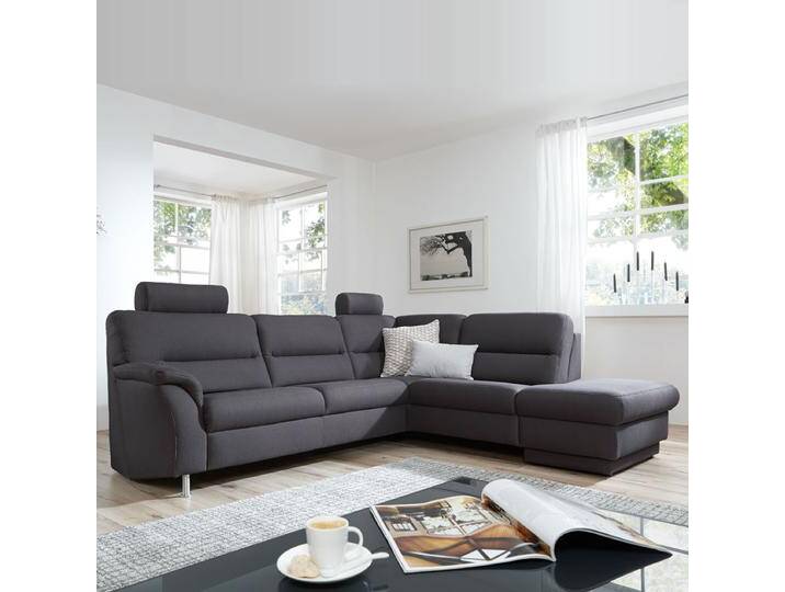 Himolla 1104 Planopoly 7 Ecksofa rechts mit 2 Kopfstützen und Stauraum in grau aus der Stoffgruppe 14 auf Alufüßen gebürstet Himolla 1104 Planopoly 7 Ecksofa rechts mit 2 Kopfstützen und Stauraum in grau aus der Stoffgruppe 14 auf Alufüßen gebürstet von Himolla