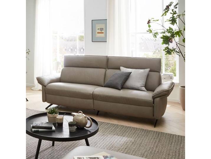 Himolla 1267 Spektra Einzelsofa 2-Sitzer in der Breite ca. 163 cm in grau aus der Ledergruppe 24 auf Metallkufen anthrazit Himolla 1267 Spektra Einzelsofa 2-Sitzer in der Breite ca. 163 cm in grau aus der Ledergruppe 24 auf Metallkufen anthrazit von Himolla