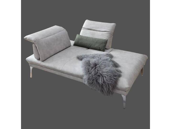 Himolla 1808 Promotion Recamiere breit freistehend 1-sitzig rechts in grau auch in anderen Farben möglich von Himolla