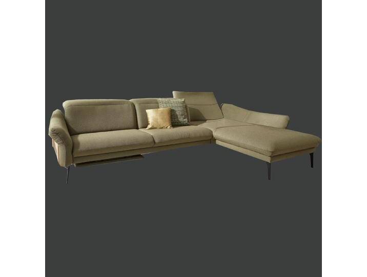 Himolla 1809 Promotion Ecksofa mit Recamiere rechts und Seitenteil mit Holzapplikation in grün auch in anderen Farben möglich Himolla 1809 Promotion Ecksofa mit Recamiere rechts und Seitenteil mit Holzapplikation in grün auch in anderen Farben möglich von Himolla