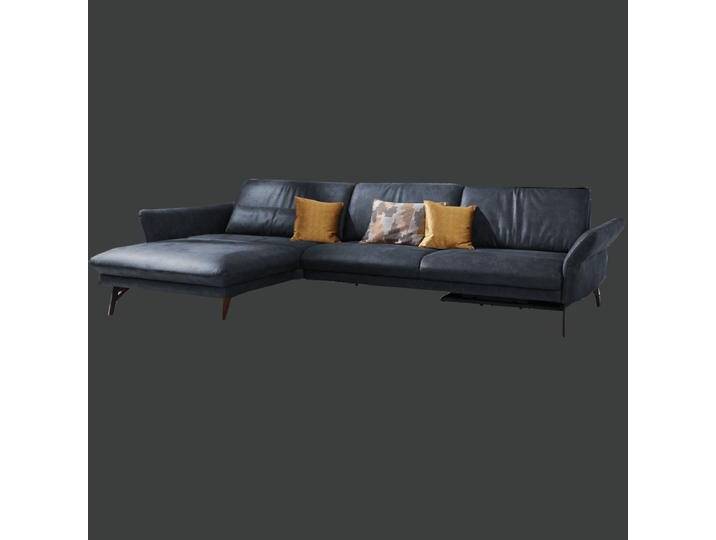 Himolla 1928 Promotion Ecksofa mit Recamiere links mit Sitztiefenverstellung und elektrischer Fußteilverstellung in blau in anderen Farben möglich Himolla 1928 Promotion Ecksofa mit Recamiere links mit Sitztiefenverstellung und elektrischer Fußteilverstellung in blau in anderen Farben möglich von Himolla