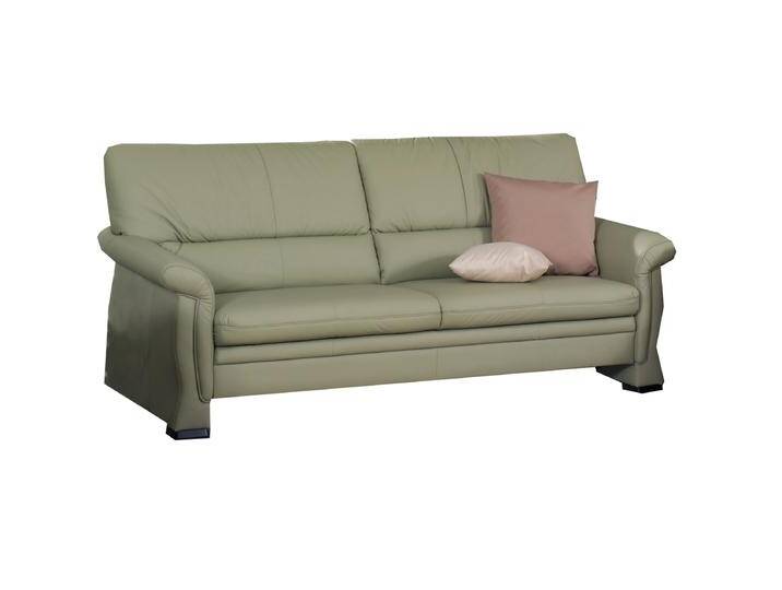 Himolla 2253 Sleepoly Schlafsofa mit Bettkasten Sofa mit Doppelbett-Bettfunktion in grün auch in anderen Farben möglich von Himolla