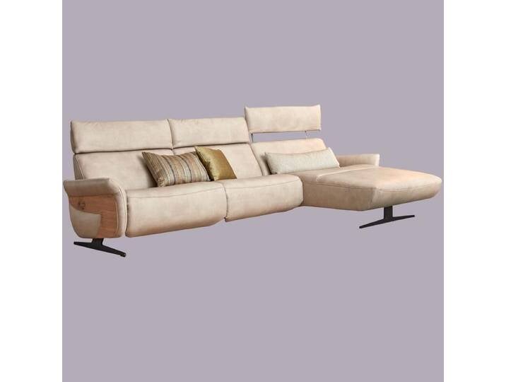 Himolla 4150 Cumuly Comfort Ecksofa mit elektrischer Relaxfunktion auf Metallfüßen in beige auch in anderen Farben möglich von Himolla