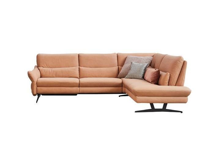 Himolla 6270 Cumurex Ecksofa offenem Abschluss rechts mit elektrischer Aufstehhilfe links außen in orange auch in anderen Stoff- und Echtlederbezügen Himolla 6270 Cumurex Ecksofa offenem Abschluss rechts mit elektrischer Aufstehhilfe links außen in orange auch in anderen Stoff- und Echtlederbezügen von Himolla