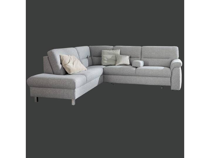 Himolla Planopoly 7 1101 Ecksofa mit Schlaffunktion und Stauraum links in grau auch in anderen Farben möglich von Himolla